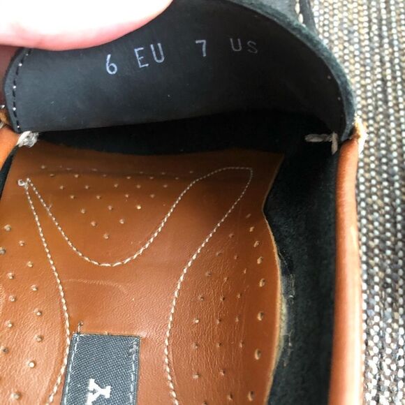 Bally 2 Tone Penny Loafers Mens Size 7 - Picture 8 of 8